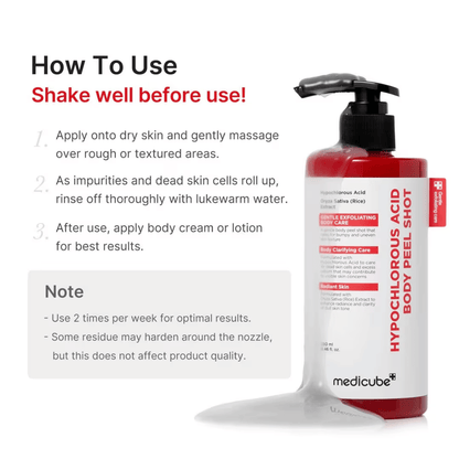 Hypochlorous Acid Body Peel Shot 280ml