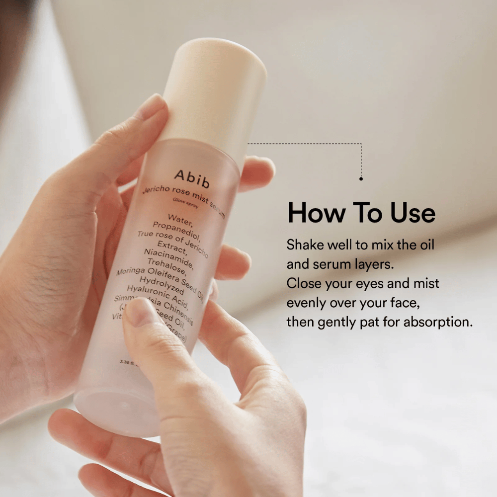 Jericho Rose Mist Serum Glow Spray 100ml