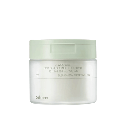 Ji Woo Gae Cica BHA Blemish Toner Pad (60 pads)