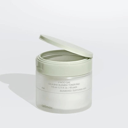 Ji Woo Gae Cica BHA Blemish Toner Pad (60 pads)