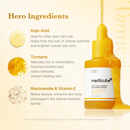 Kojic Acid Turmeric Niacinamide Serum 30ml