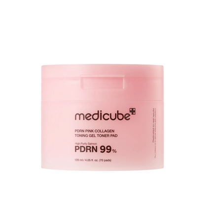 PDRN Pink Collagen Toning Gel Toner Pad (70 pads)