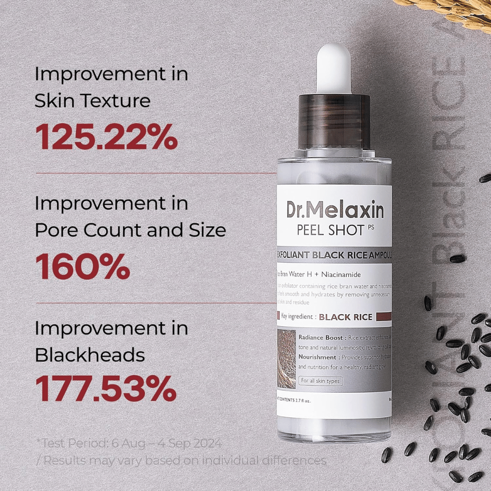 Peel Shot Exfoliating Black Rice Ampoule 80ml