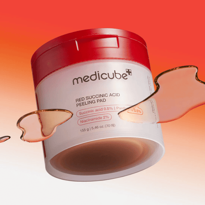 Red Succinic Acid Peeling Pad 70 pads