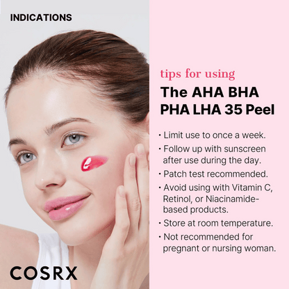 The AHA BHA PHA LHA 35 Peel 30ml