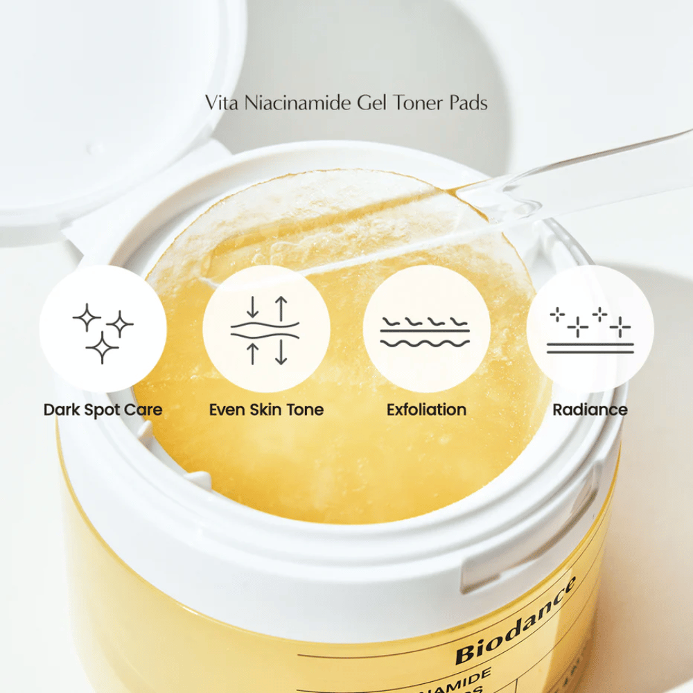 Vita Niacinamide Gel Toner Pads (60 pads)